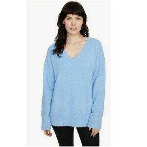 Sanctuary V-Neck Teddy Sweater SZ XXS
